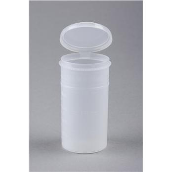 4 Oz High Profile Flip Top Polypropylene Vials