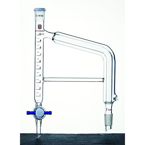 Synthware Dean Stark Distillation Receivers With Vacuum Jacketed Uptake