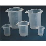 disposable plastic beakers