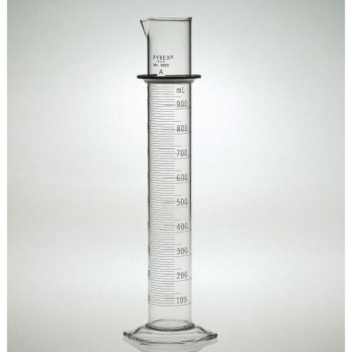 PYREX Double Metric Scale Cylinders, Class A, Graduated