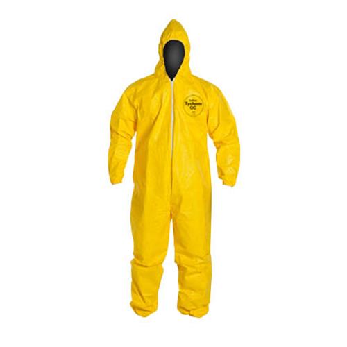 Tychem® 2000 Coveralls with Standard Fit Hood, Elastic Wrists & Ankles ...