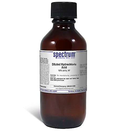 Diluted Hydrochloric Acid, 10 Percent (w/v), NF