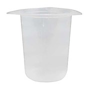 plastic beakers with lids