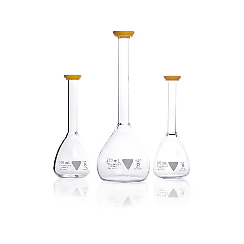 ValueWare® Volumetric Flasks, Class B